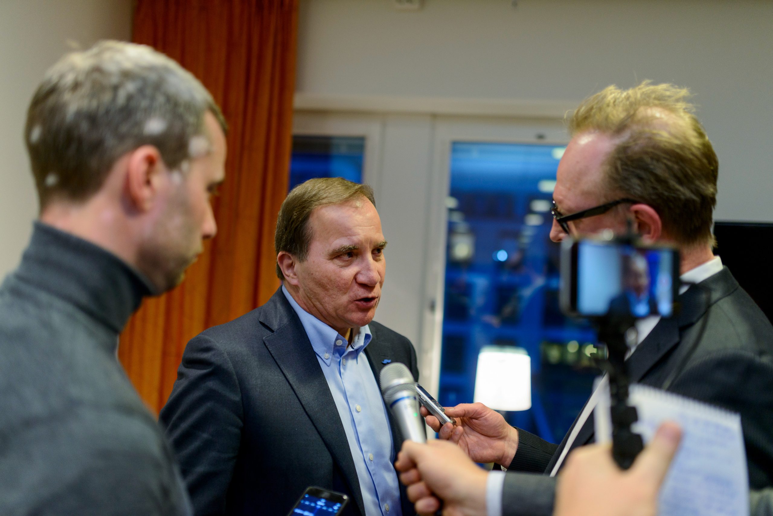 Statsministern besöker NUS