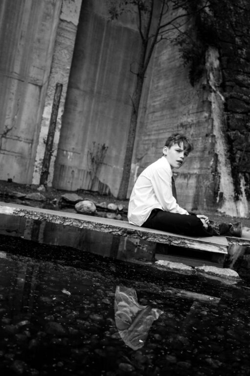 Helgens bröllop i svartvitt